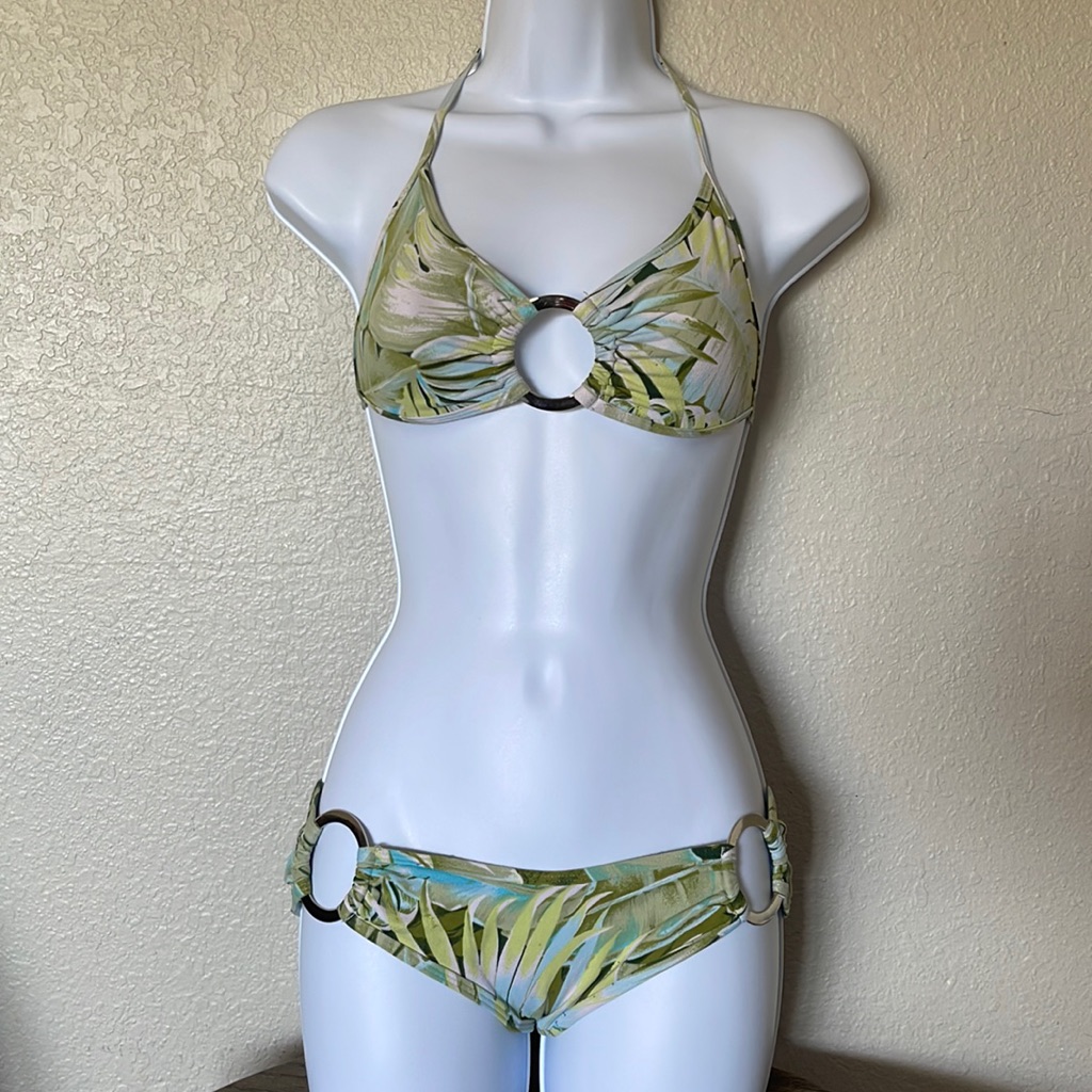 Palm Print Bikini
